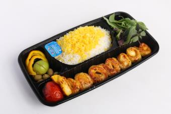 چلو جوجه کباب رولتی